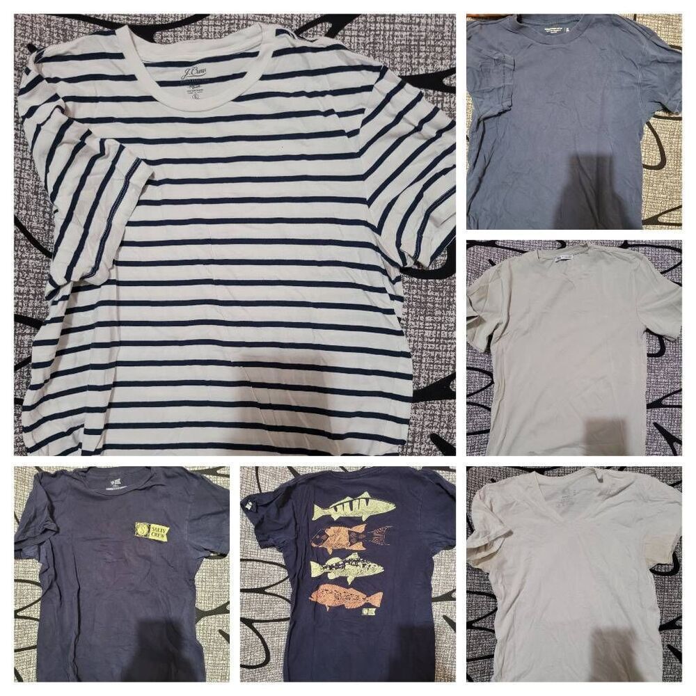 Mens short sleeve tee shirt bundle of 2